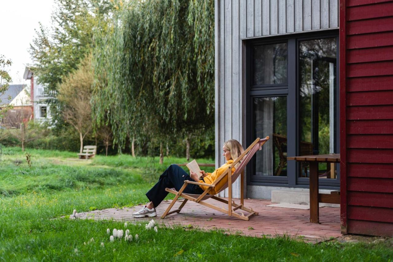 Basiskulturfabrik Oeko-Hotel Neustrelitz Buitenkant foto
